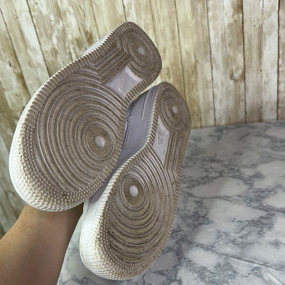 Nike 6y kids Air Force 1 White and Blue - Picture 7 of 8